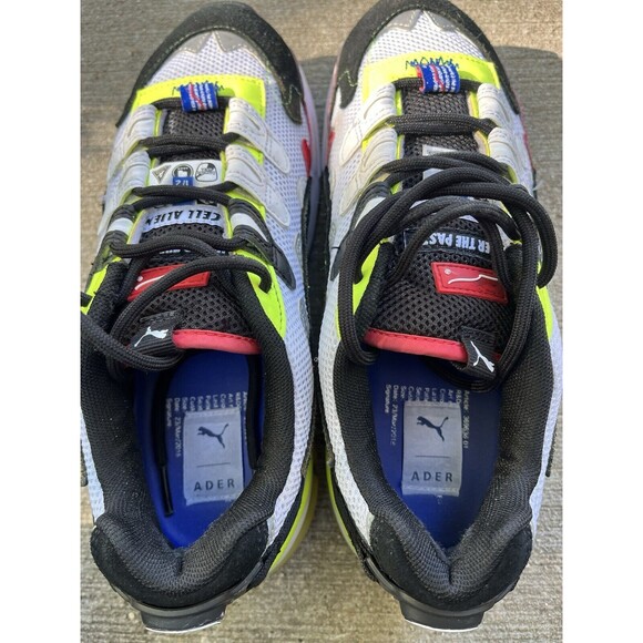 Puma Ader Error X Cell Alien White Black Shoes US Men’s 7.5 UK 6.5 - Picture 4 of 12